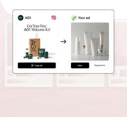 Clone competitor ad