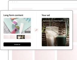 Long form to ad